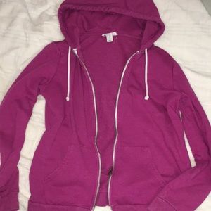 FOREVER 21 Purple sweat jacket